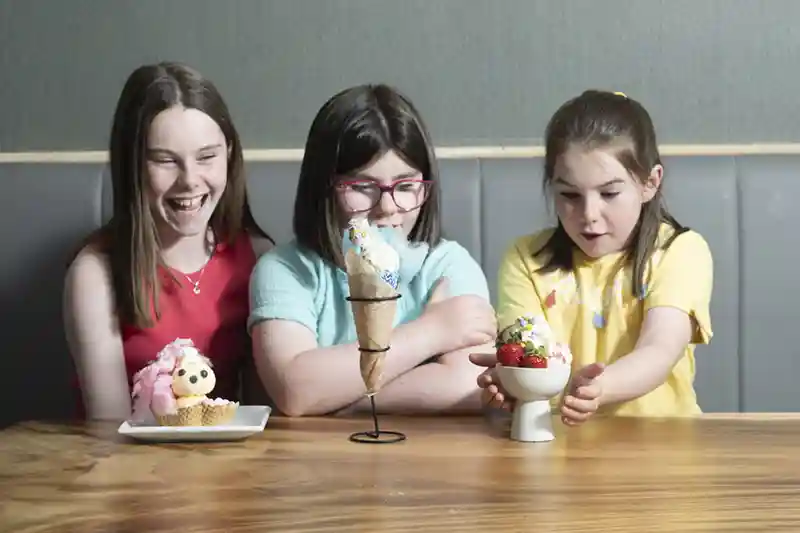 Kenmare Bay Hotel Kids Eating Ice Cream