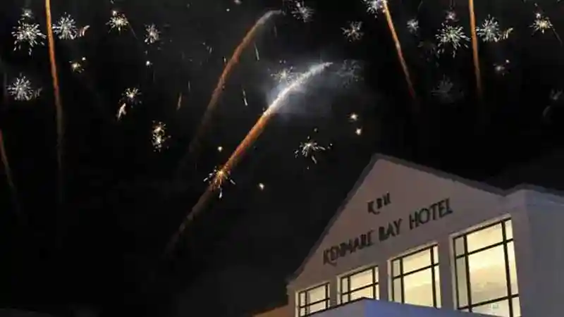 Kenmare Bay Hotel Wedding Fireworks